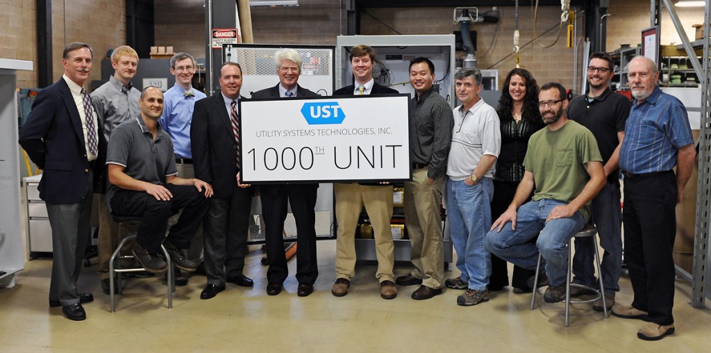 UST Team Celebrates 1,000th Unit